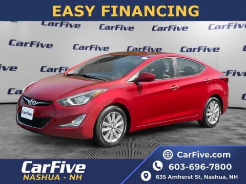 Red 2015 Hyundai Elantra SE for sale in Nashua, NH