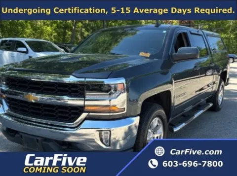 Gray 2018 Chevrolet Silverado 1500 LT for sale in Nashua, NH