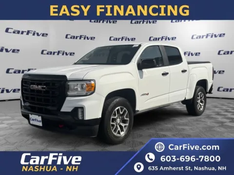 White 2022 GMC Canyon AT4 w/Cloth for sale in Nashua, NH