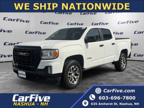 White 2022 GMC Canyon AT4 w/Cloth for sale in Nashua, NH