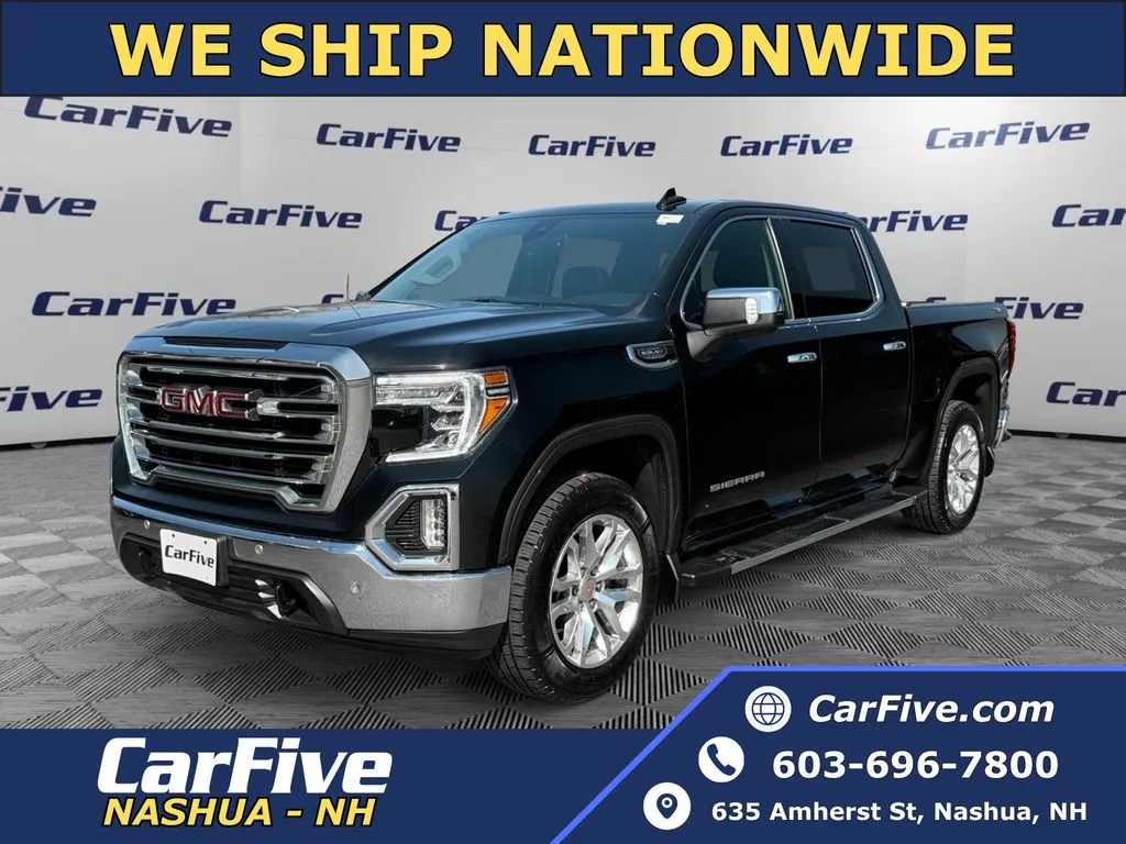 Black 2022 GMC Sierra 1500 Limited SLT for sale in Nashua, NH
