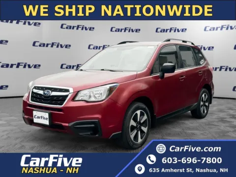 Red 2017 Subaru Forester 2.5i for sale in Nashua, NH
