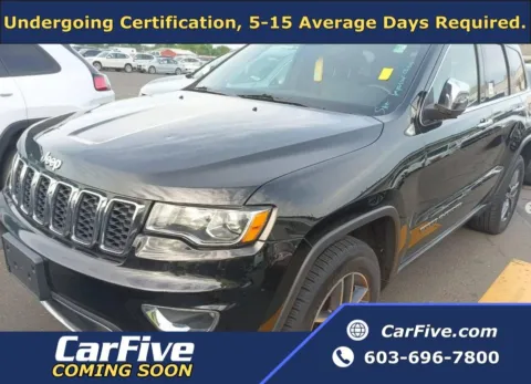 Black 2020 Jeep Grand Cherokee Limited for sale in Nashua, NH