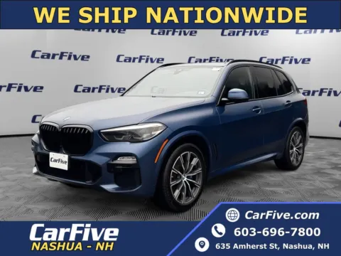 Blue 2021 BMW X5 xDrive40i for sale in Nashua, NH