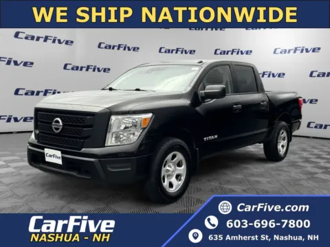 Black 2021 Nissan Titan S for sale in Nashua, NH
