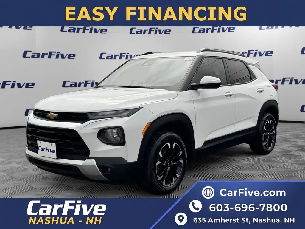 White 2021 Chevrolet TrailBlazer LT for sale in Nashua, NH