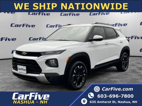 White 2021 Chevrolet TrailBlazer LT for sale in Nashua, NH