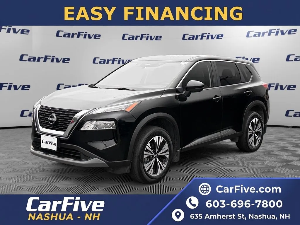 Black 2023 Nissan Rogue SV for sale in Nashua, NH