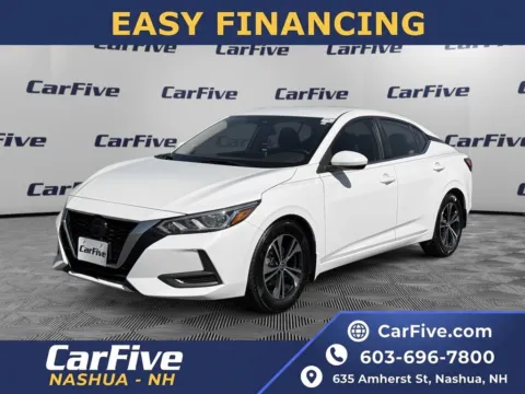 White 2022 Nissan Sentra SV for sale in Nashua, NH