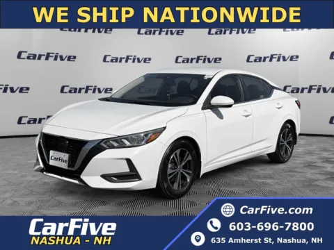 White 2022 Nissan Sentra SV for sale in Nashua, NH
