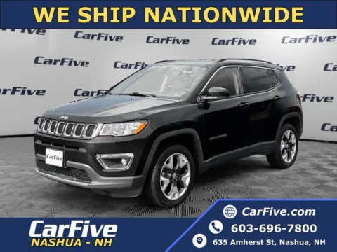 Black 2018 Jeep Compass Limited for sale in Nashua, NH