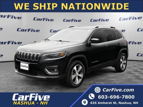 Black 2020 Jeep Cherokee Limited for sale in Nashua, NH