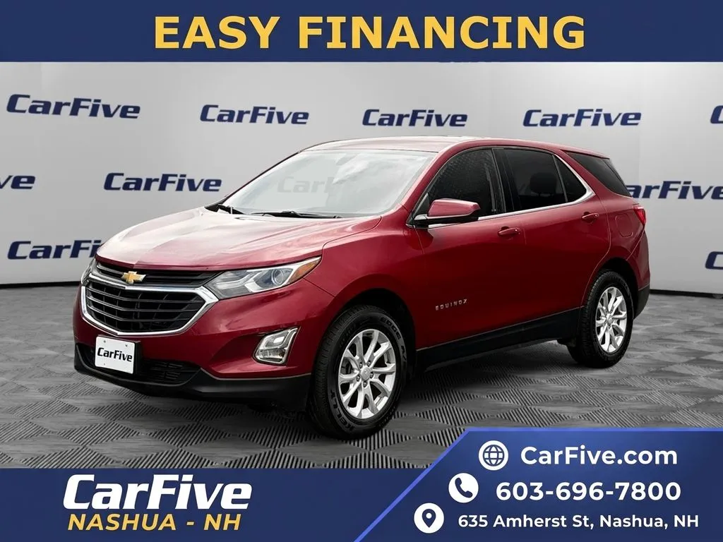 Red 2018 Chevrolet Equinox LT for sale in Nashua, NH