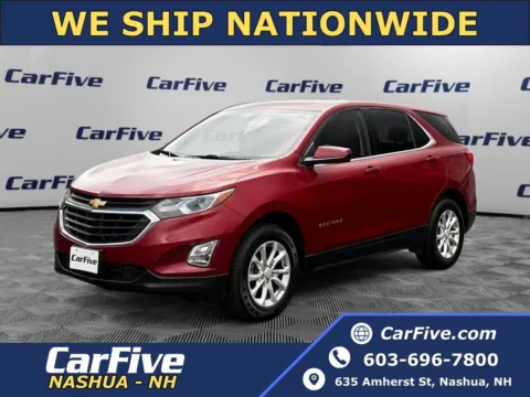 Red 2018 Chevrolet Equinox LT for sale in Nashua, NH