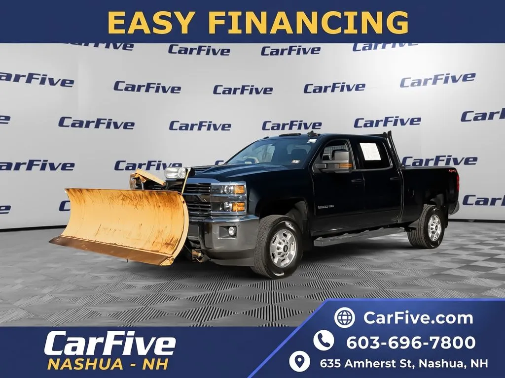 Black 2018 Chevrolet Silverado 2500 HD LT for sale in Nashua, NH