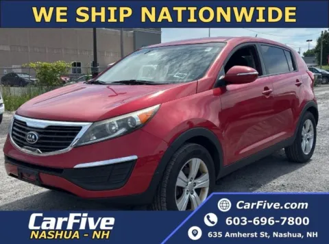 Red 2013 Kia Sportage LX for sale in Nashua, NH