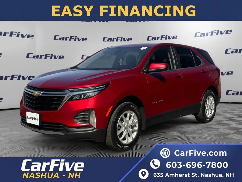 Red 2022 Chevrolet Equinox LT for sale in Nashua, NH