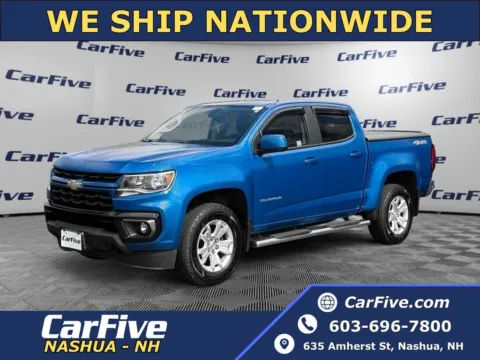 Blue 2022 Chevrolet Colorado LT for sale in Nashua, NH