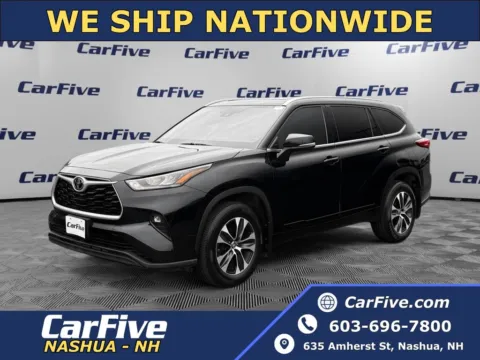 Black 2020 Toyota Highlander XLE for sale in Nashua, NH
