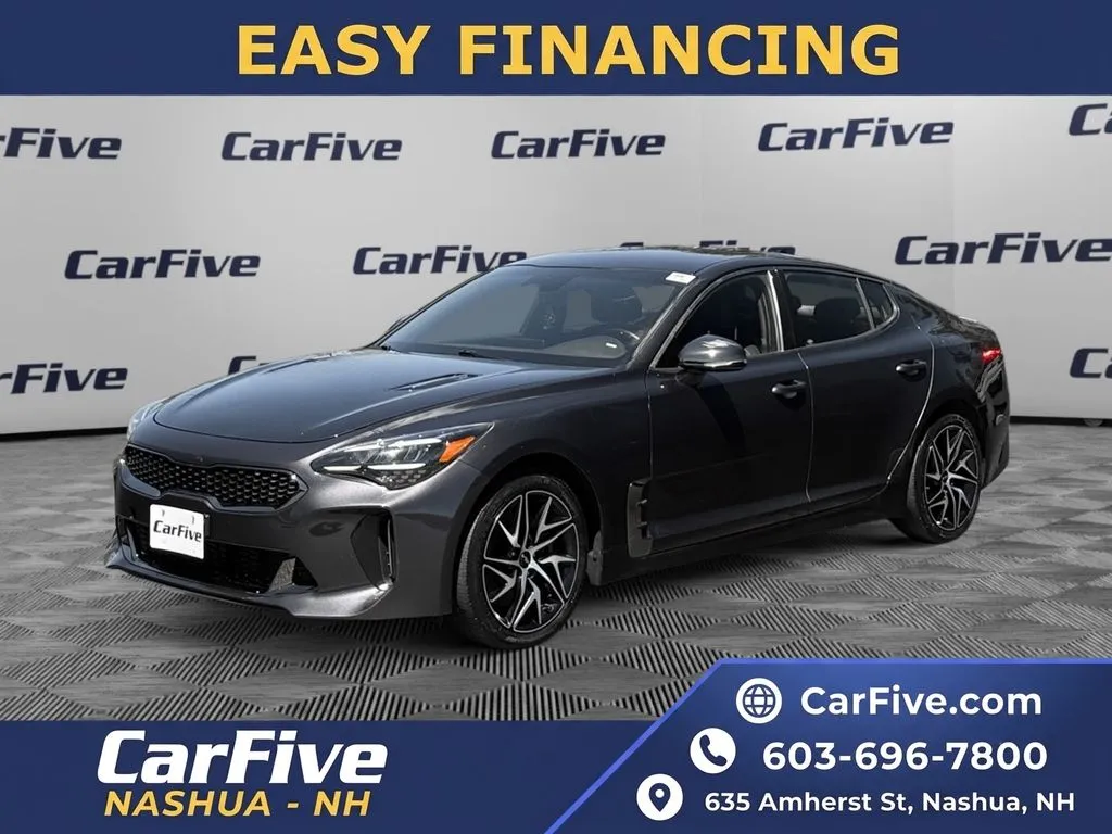 Gray 2023 Kia Stinger GT-Line for sale in Nashua, NH