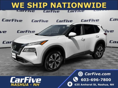 White 2023 Nissan Rogue SV for sale in Nashua, NH
