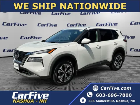 White 2023 Nissan Rogue SV for sale in Nashua, NH