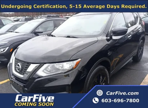 Black 2017 Nissan Rogue SV for sale in Nashua, NH