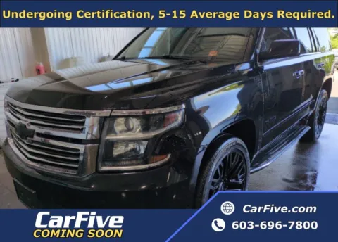 Black 2017 Chevrolet Tahoe Premier for sale in Nashua, NH