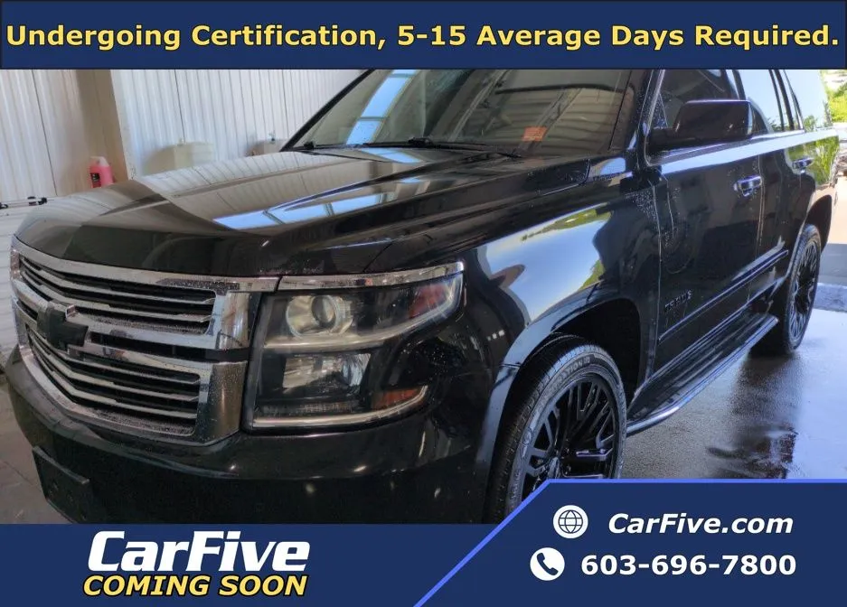 Black 2017 Chevrolet Tahoe Premier for sale in Nashua, NH