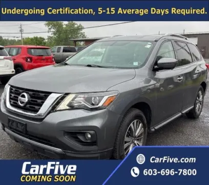 Gray 2020 Nissan Pathfinder SL for sale in Nashua, NH