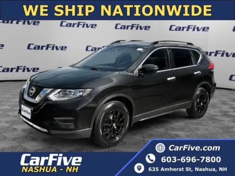Black 2017 Nissan Rogue SV for sale in Nashua, NH
