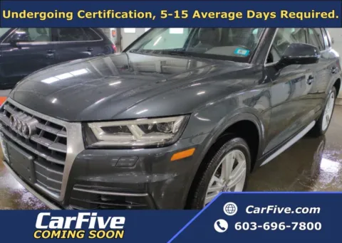 Gray 2018 Audi Q5 2.0T Premium Plus for sale in Nashua, NH