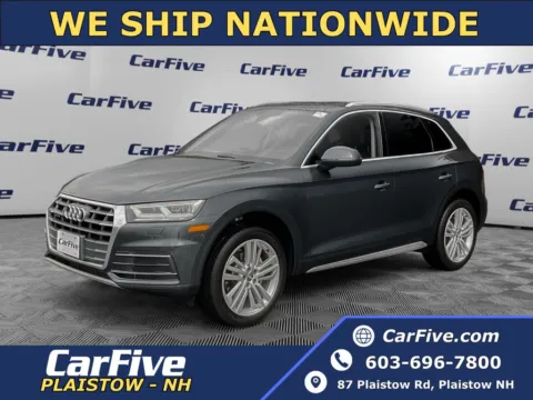 Gray 2018 Audi Q5 2.0T Premium Plus for sale in Nashua, NH