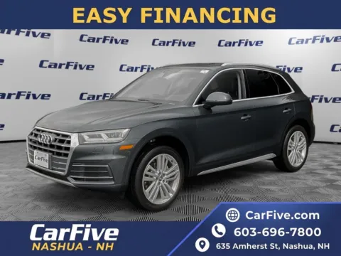Gray 2018 Audi Q5 2.0T Premium Plus for sale in Nashua, NH