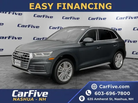 Gray 2018 Audi Q5 2.0T Premium Plus for sale in Nashua, NH