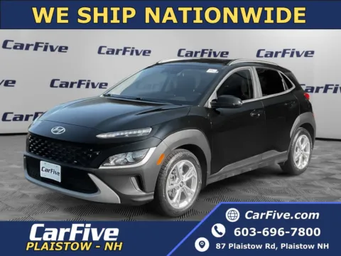 Black 2022 Hyundai Kona SEL for sale in Nashua, NH