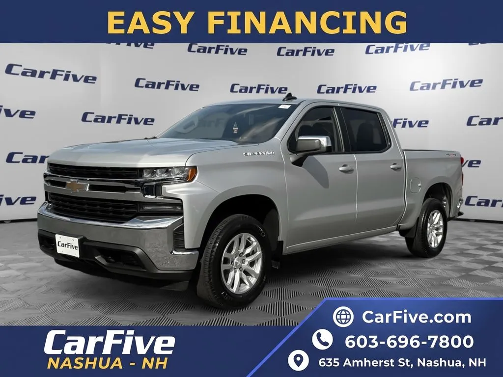 Silver 2022 Chevrolet Silverado 1500 LTD LT for sale in Nashua, NH