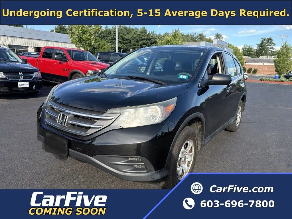 Black 2014 Honda CR-V LX for sale in Nashua, NH