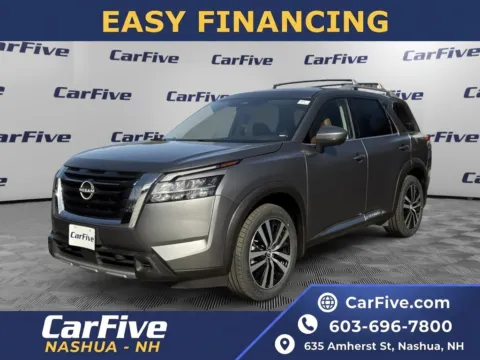 Gray 2023 Nissan Pathfinder Platinum for sale in Nashua, NH