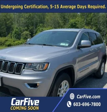 Silver 2018 Jeep Grand Cherokee Laredo E for sale in Nashua, NH