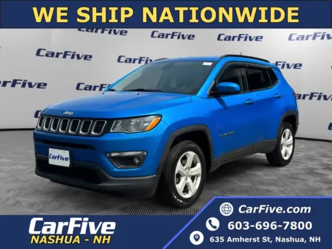 Blue 2019 Jeep Compass Latitude for sale in Nashua, NH