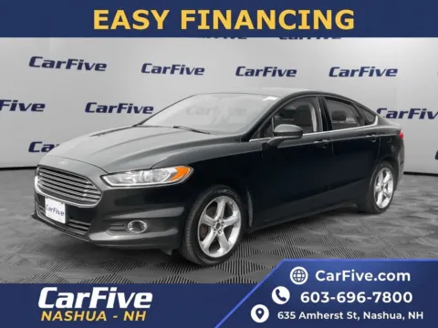 Black 2016 Ford Fusion S for sale in Nashua, NH