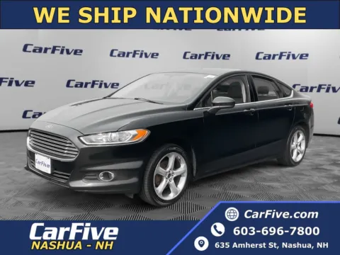 Black 2016 Ford Fusion S for sale in Nashua, NH