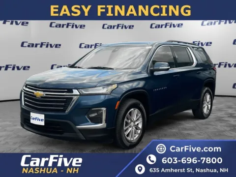 Blue 2023 Chevrolet Traverse LT Leather for sale in Nashua, NH
