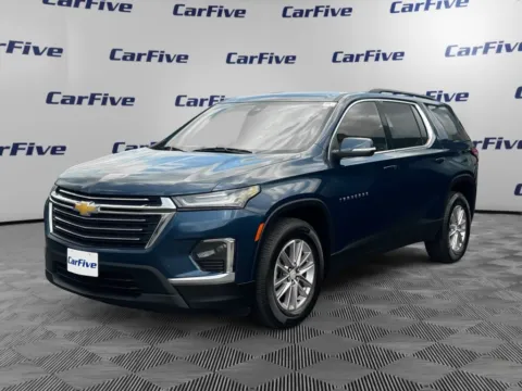 Blue 2023 Chevrolet Traverse LT Leather for sale in Nashua, NH
