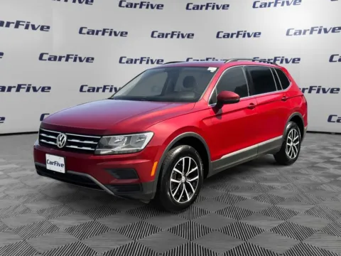 Red 2021 Volkswagen Tiguan 2.0T SE for sale in Nashua, NH