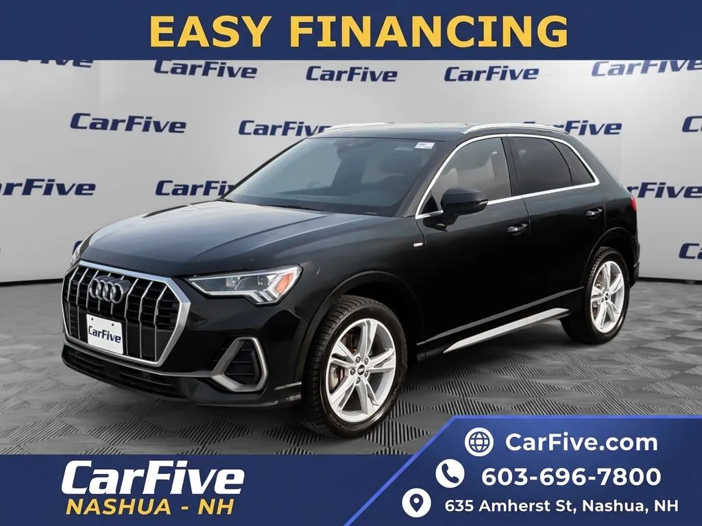 Black 2021 Audi Q3 Premium Plus for sale in Nashua, NH