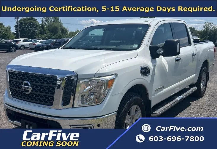 White 2017 Nissan Titan SV for sale in Nashua, NH