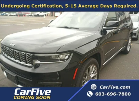 Black 2023 Jeep Grand Cherokee L Summit for sale in Nashua, NH