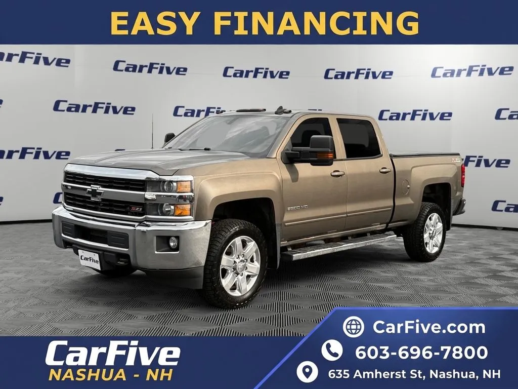 Brown 2015 Chevrolet Silverado 2500HD LT for sale in Nashua, NH